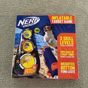 Nerf Dog Inflatable Target Game! NEW!